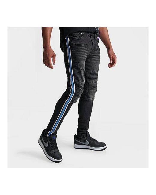 Supply And Demand Side Stripe Jeans
