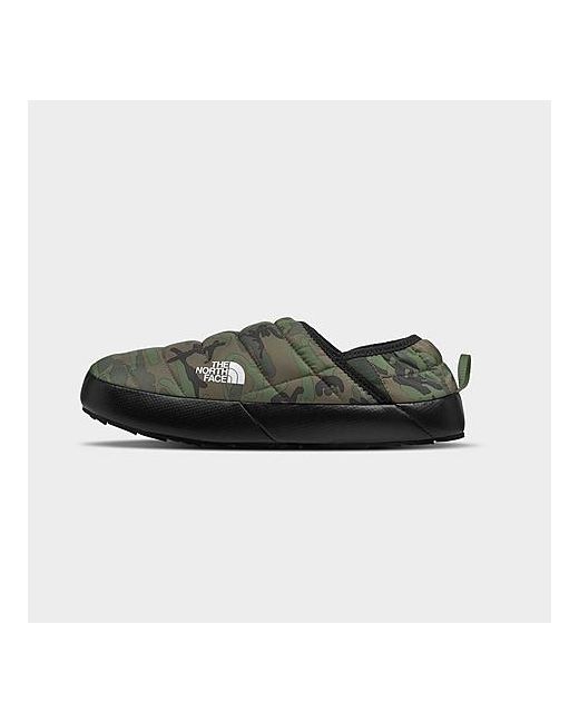 The North Face Inc ThermoBall Traction Mule V Slip-On Casual Shoes in Thyme Brushwood Camo Print