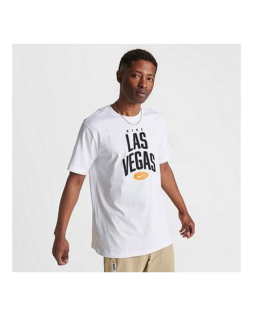Nike Sportswear Short-Sleeve Vegas City T-Shirt in Small 100 Cotton