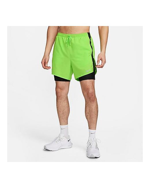 Nike Dri-FIT Run Division Stride 8 Running Shorts in Action Small 100 Polyester