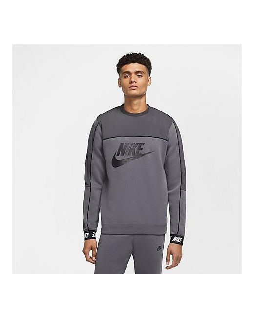 Nike Sportswear Taped Cuff Fleece Crewneck Sweatshirt Medium