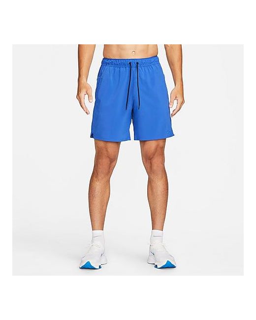 Nike Unlimited Dri-FIT 7 Unlined Versatile Shorts in Blue/Game Royal Small
