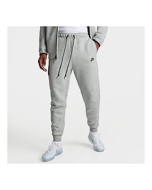 Nike Sportswear Tech Fleece Slim Fit Jogger Pants in Grey/Dark Grey Heather MT