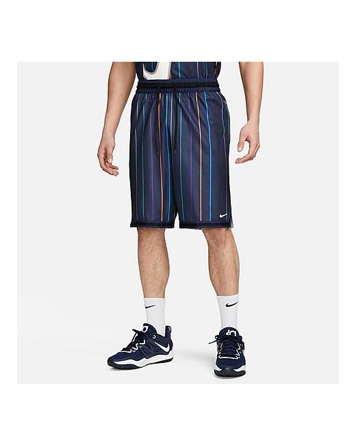 Nike Dri-FIT DNA Class of 96 Basketball Shorts in Blue/Midnight Navy Small 100 Polyester/Knit