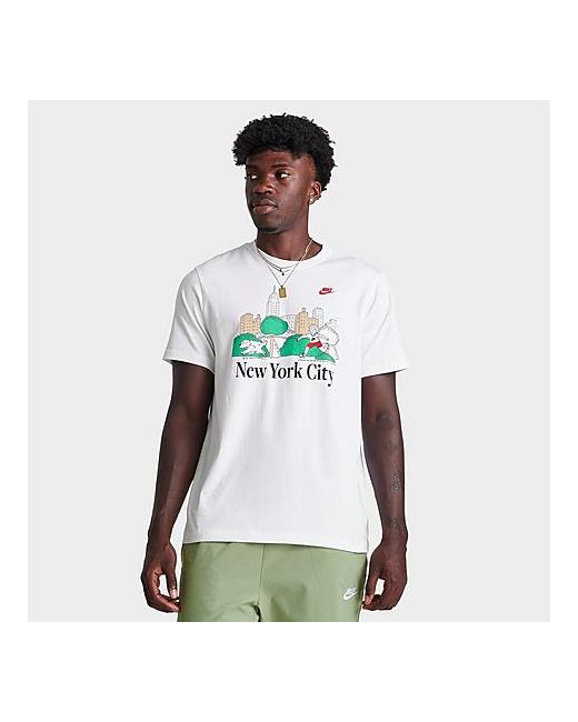 Nike Sportswear NYC Graphic T-Shirt Medium 100 Cotton/Polyester