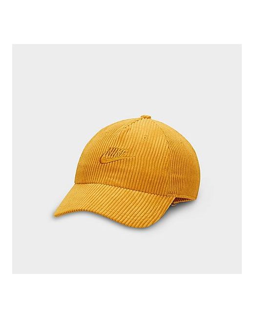 Nike Club Cap Unstructured Corduroy Hat in Bronzine Medium/Large 100 Polyester/Corduroy