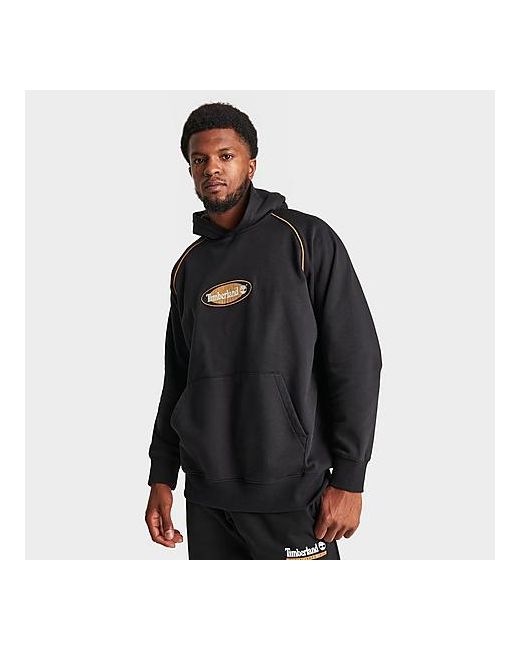 Timberland Oval Logo Graphic Pullover Hoodie in Small