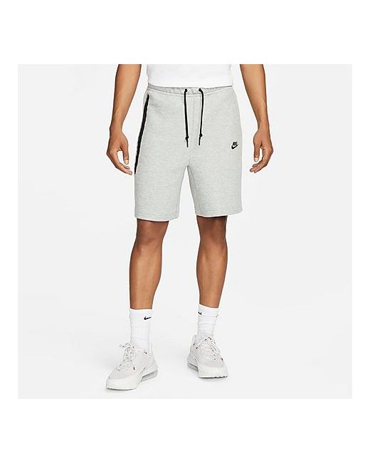 Nike Sportswear Tech Fleece Shorts in Grey/Dark Grey Heather XS