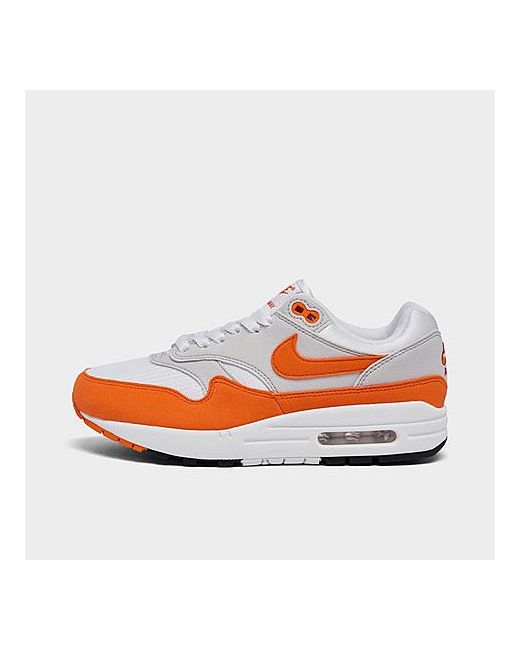 Nike Air Max 1 Casual Shoes White/Orange/Neutral Grey 0
