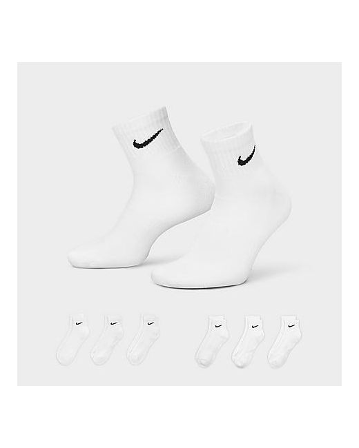 Nike Everyday Cushioned Training Ankle Socks 6-Pack Medium