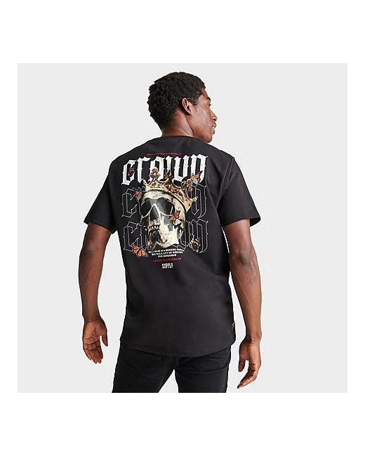 Supply And Demand Crown Graphic T-Shirt Small