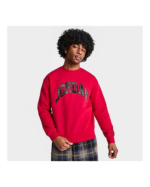 Jordan Essential Holiday Fleece Crewneck Sweatshirt Medium