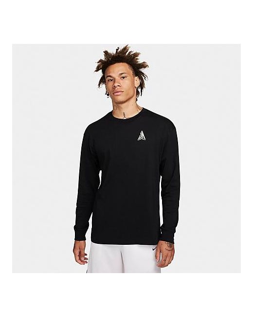 Nike Ja Logo Long-Sleeve T-Shirt Small 100 Cotton/Jersey