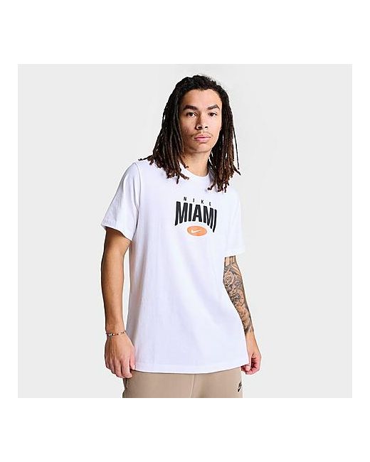Nike Sportswear Miami Short-Sleeve T-Shirt Small 100 Cotton