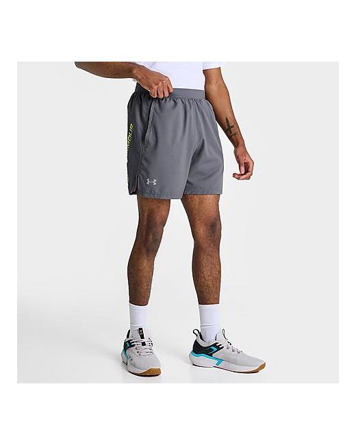 Under Armour Graphic Training Shorts Grey/Castlerock Small 100 Polyester