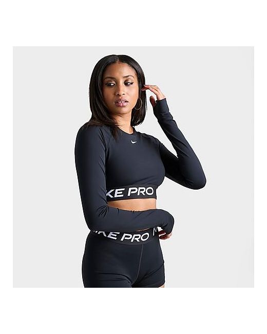 Nike Pro 365 Dri-FIT Cropped Long-Sleeve T-Shirt