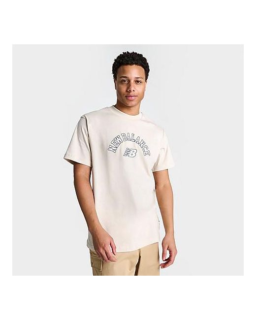 New Balance Arch Stack Logo T-Shirt Small 100 Cotton