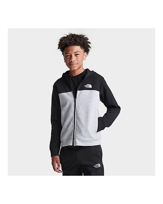 The North Face Inc Boys Tech Full-Zip Hoodie Grey Small