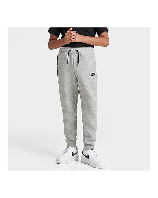 Nike Boys Sportswear Tech Fleece Jogger Pants Grey/Dark Grey Heather Small