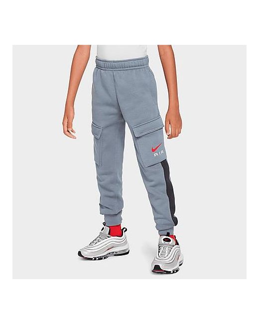 Nike Boys Air Fleece Cargo Pants Grey/Cool Grey Large