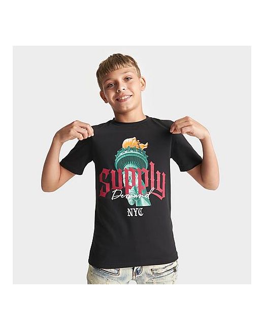 Supply And Demand Boys Torch T-Shirt Small