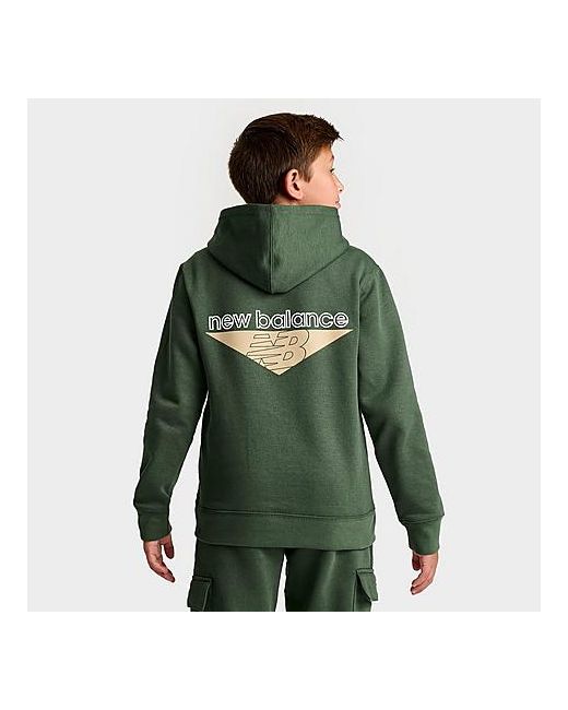 New Balance Boys Lifestyle Pullover Hoodie Small
