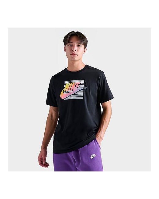 Nike Sportswear Futura Gradient Graphic T-Shirt Small 100 Cotton