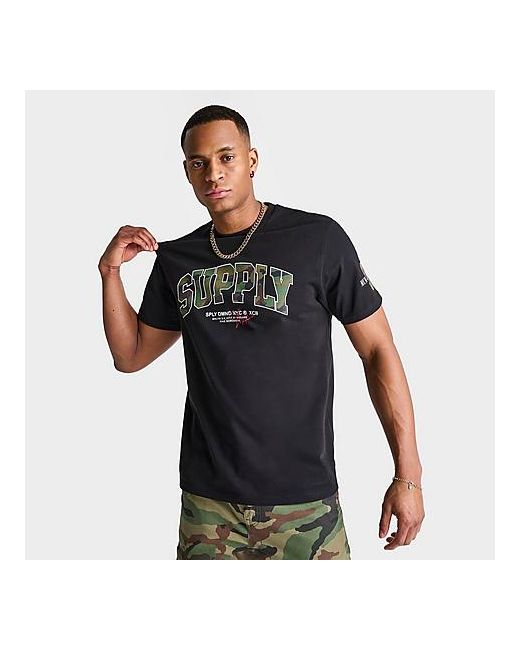 Supply And Demand Ring Camo T-Shirt Small 100 Cotton