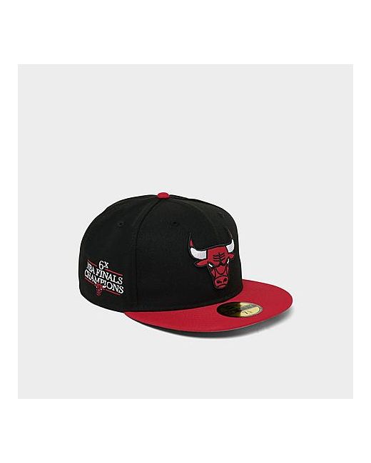 New Era Chicago Bulls NBA 59FIFTY Fitted Hat Black/Black 2
