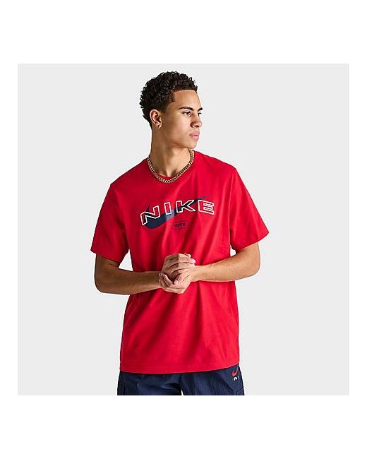 Nike Sportswear Club HBR Graphic T-Shirt Small 100 Cotton