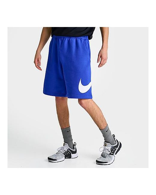 Nike Sportswear Club Graphic Shorts Blue/Game Royal Small