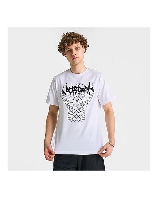 Jordan Dri-FIT Sport Metal Net Graphic T-Shirt Small 100 Cotton