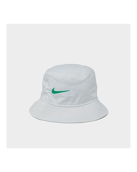 Nike Apex Swoosh Bucket Hat White/Summit White Medium 100 Polyester/Twill