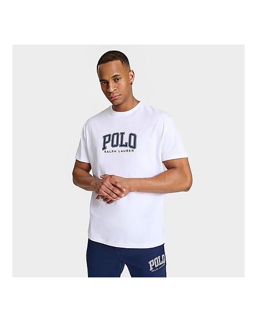 Polo Ralph Lauren Varsity Logo Jersey T-Shirt Small 100 Cotton/Jersey