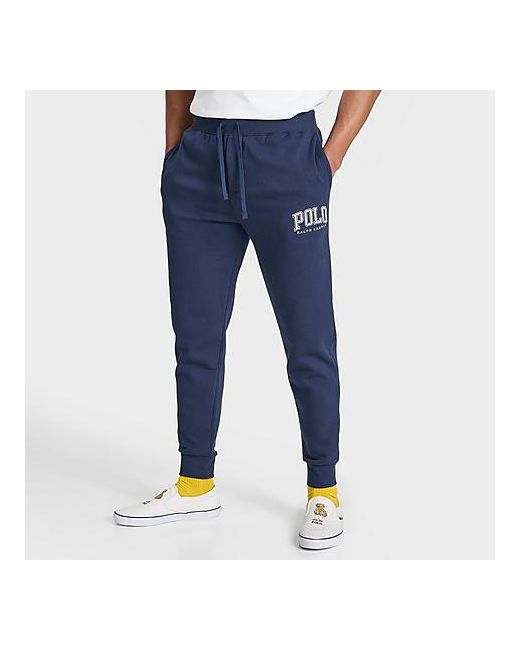 Polo Ralph Lauren RL Fleece Logo Jogger Pants Blue Small