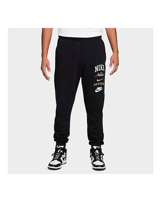 Nike Sportswear Club Fleece Stacked Graphic Jogger Pants Small