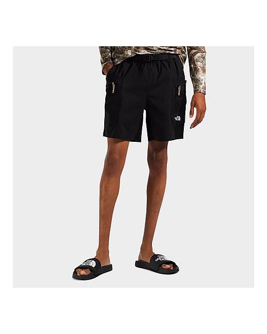 The North Face Inc Class V Pathfinder 7 Belted Shorts Black/TNF Black Small