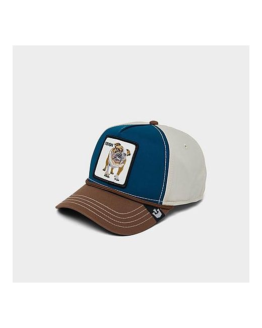 Goorin Bros. . Bully 100 Snapback Hat Brown/Blue/White/Navy Cotton/Twill