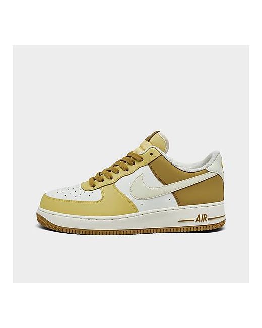 Nike Air Force 1 Low Casual Shoes Yellow/Bronzine