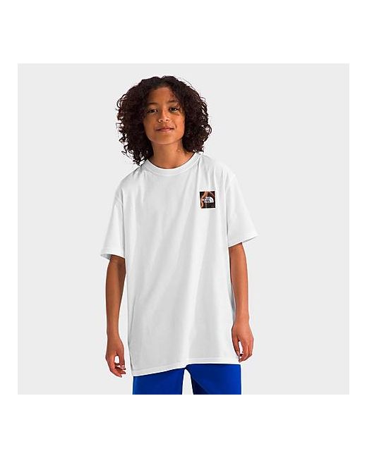 The North Face Inc Boys Lightning Logo T-Shirt TNF Medium