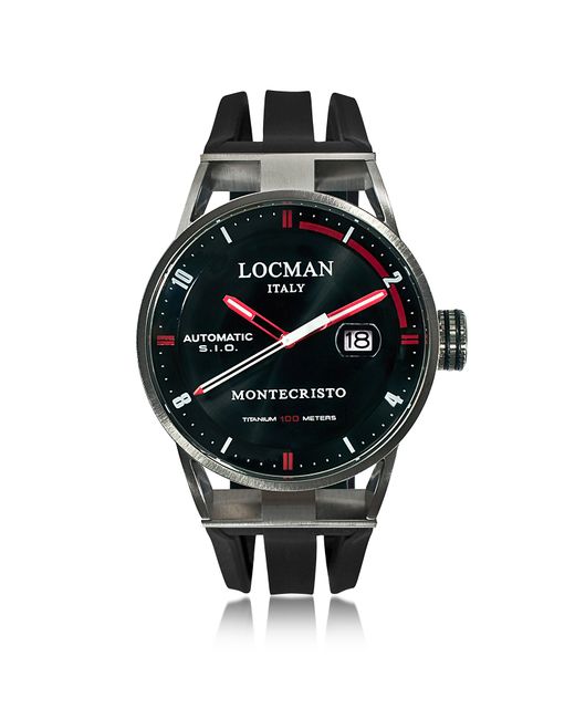 Locman Designer Watches Montecristo Stainless Steel Titanium Automatic