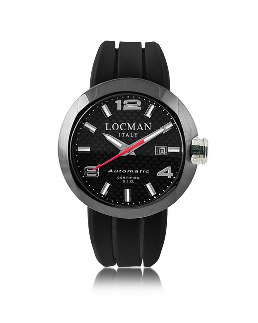 Locman Designer Watches One Automatico PVD Stainless Steel
