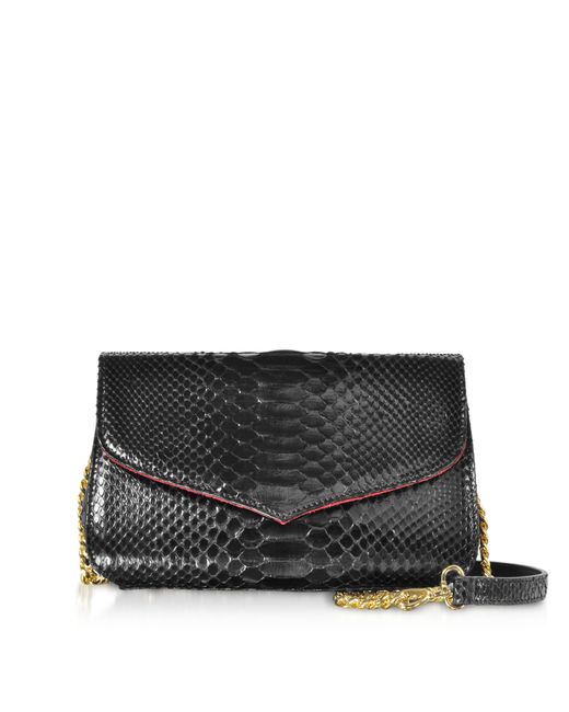 Ghibli Designer Handbags Python Leather Shoulder Bag