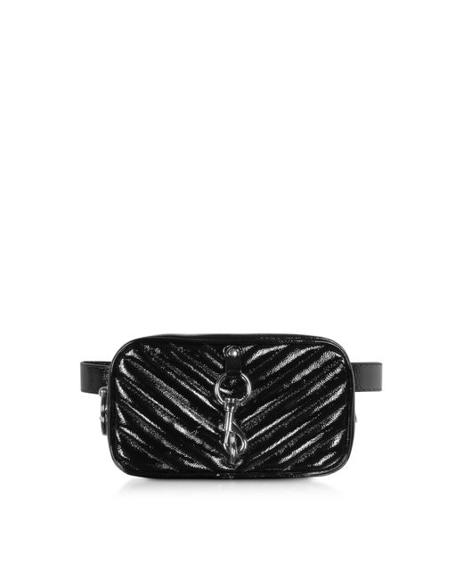 Rebecca Minkoff Designer Handbags Naplack Camera Belt Bag