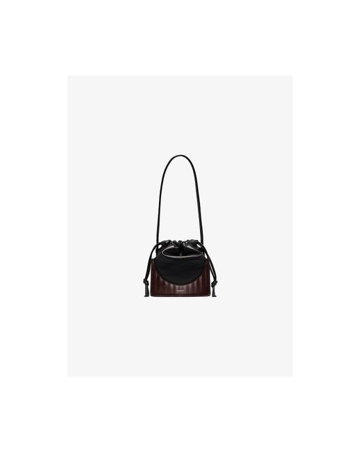 Yuzefi Designer Handbags and Herringbone Pouchy Mini Bag