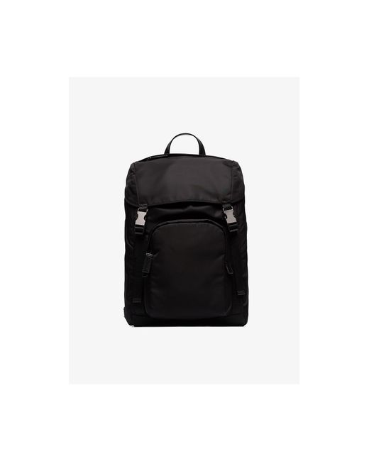 Prada Designer Bags CLASSIC NYLON BKPK BLK