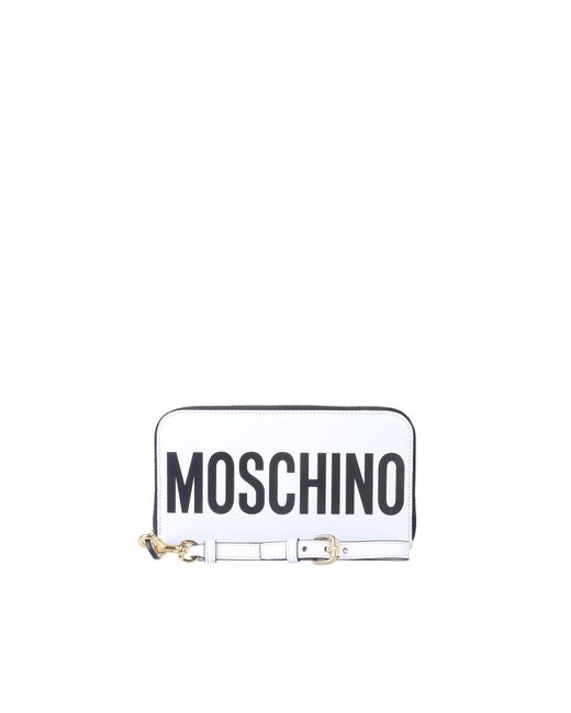 Moschino Designer Handbags ZIP WALLET
