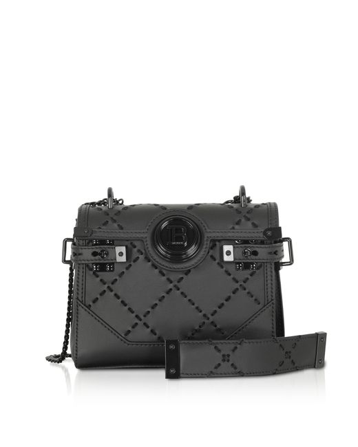 Balmain Designer Handbags Leather Suede Bbuzz Backpack 18