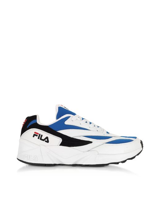 Fila Designer Shoes V94M Low White Electric Sneakers