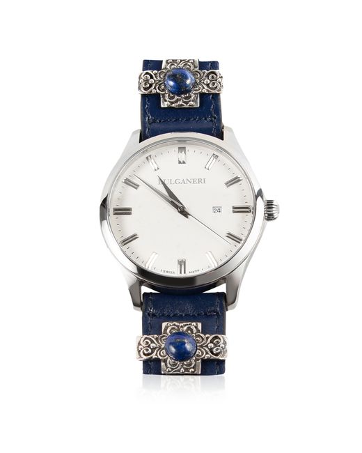 Bulganeri Designer Watches Capri White Dial Stainless Steel Watch
